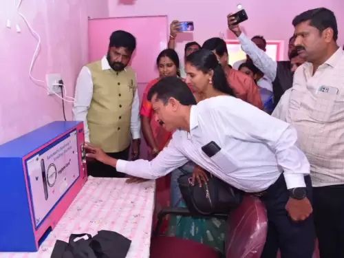 Inauguration of Pink Room at Govt. High School - Kolar - Heart Of Giving