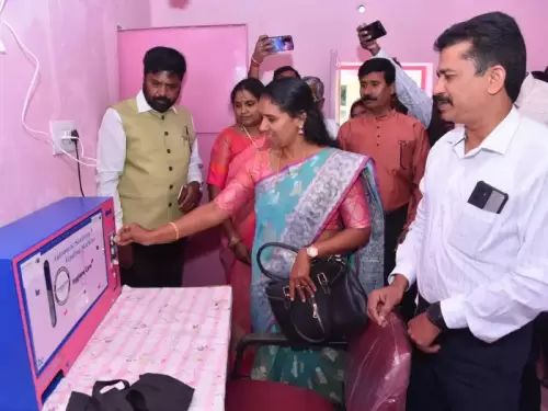 Inauguration of Pink Room at Govt. High School - Kolar - Heart Of Giving